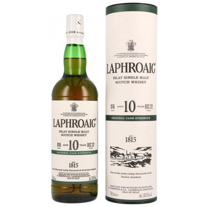 Купить виски Laphroaig 10 58,5% Cask Strength №16 в Украине и